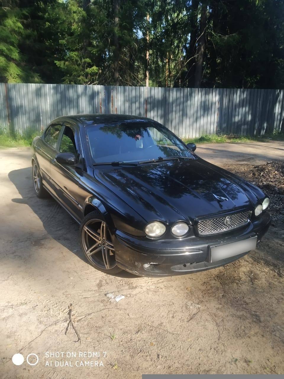 Купить Jaguar X-Type I седан, 2007 года, цвет: Черный, за 350000 руб. в  Санкт-Петербурге